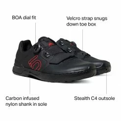 Hot Sale ⌛ Outlet 🔔 Five Ten Mountain Bike 👞 👞 Shoes Kestrel Pro Boa 👞 👞 Shoe Men's ❤️ 👍 -Bike Footwear Sales BLASIX D23