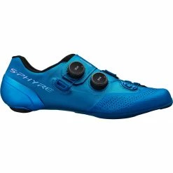 Brand new 🔥 Promo ⭐ Shimano Road Bike 👞 👞 Shoes SH RC9 S PHYRE Wide Cycling 👞 👞 Shoe Men's ❤️ 😉 -Bike Footwear Sales BLU 1