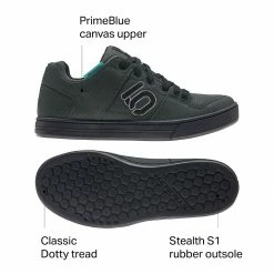 Outlet ⌛ Wholesale ⌛ Five Ten Flat Pedal 👞 👞 Shoes Freerider Primeblue Cycling 👞 👞 Shoe Men's 🤩 😀 -Bike Footwear Sales DGSOGRGRTHACMI D11